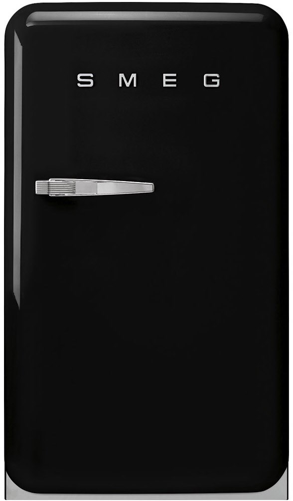 SMEG Stand-Kühlschrank 50’s Retro Style FAB10RBL5 Schwarz