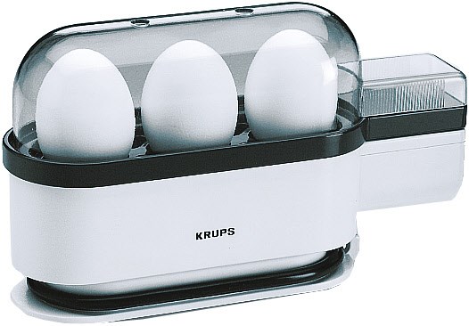 Krups Eierkocher F 23470 für 3 Eier 300 W weiß