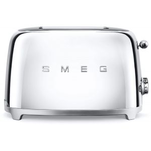 SMEG Toaster 2-Schlitz 50's Retro Style TSF01SSEU Chrom