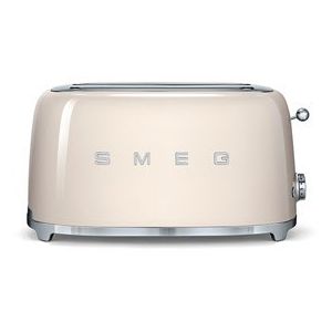 SMEG Toaster 2-Schlitz Lang 50's Retro Style TSF02CREU Creme