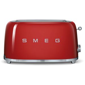 SMEG Toaster 2-Schlitz Lang 50's Retro Style TSF02RDEU Rot