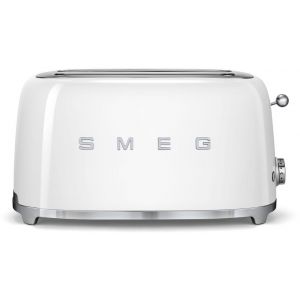 SMEG Toaster 2-Schlitz Lang 50's Retro Style TSF02WHEU Weiß