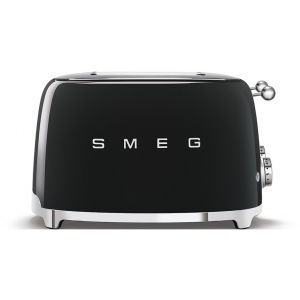 SMEG Toaster 4-Schlitz 50's Retro Style TSF03BLEU Schwarz