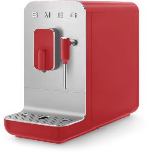 SMEG Kaffeevollautomat 50's Retro Style BCC02RDMEU Matt Rot