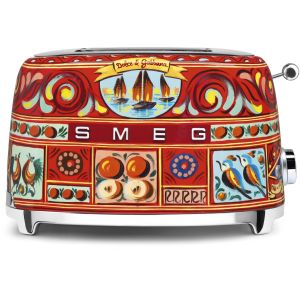 SMEG Toaster 2-Schlitz 50's Retro Style TSF01DGEU Dolce & Gabbana