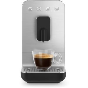 SMEG Kaffeevollautomat 50's Retro Style BCC01BLMEU matt schwarz / Vorführgerät