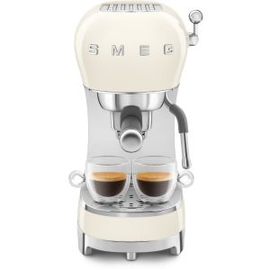SMEG Espresso-Kaffeemaschine 50's Style ECF02CREU Creme