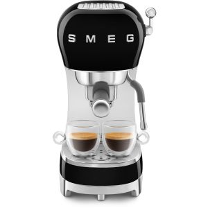SMEG Espresso-Kaffeemaschine 50's Style ECF02BLEU Schwarz
