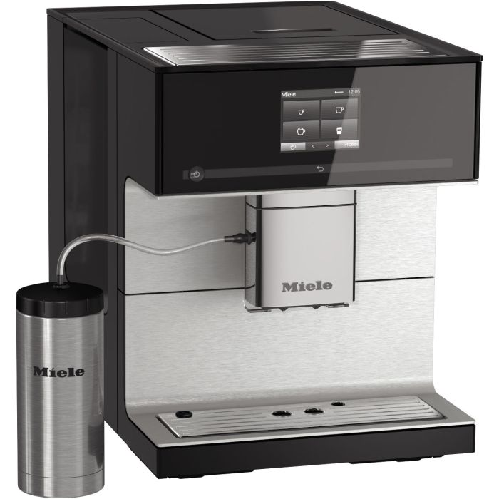 Miele CoffeePassion Stand-Kaffeevollautomat Obsidianschwarz 7350 CM
