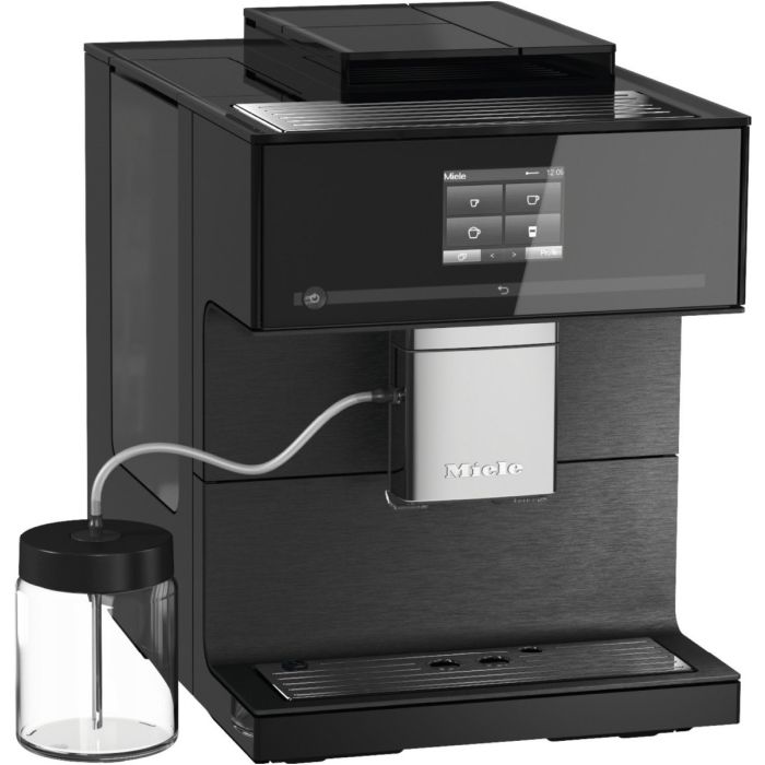7750 Stand-Kaffeevollautomat CM Obsidianschwarz CoffeeSelect Miele