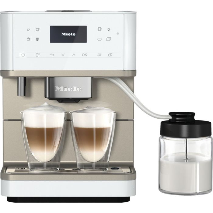 Miele Stand-Kaffeevollautomat CM 6360 MilkPerfection Lotosweiß /  Vorführgerät | Kaffeevollautomaten